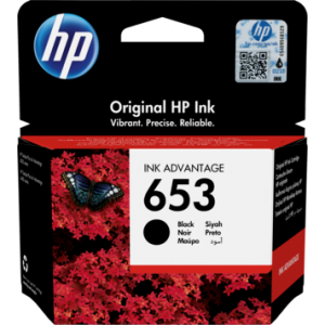 ראש דיו מקורי HP 653 שחור (3YM75AE)