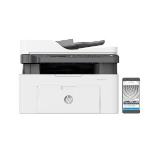 מדפסת לייזר משולבת HP Laser MFP 137fnw – מבט חזית