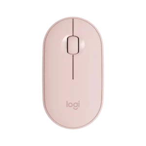 עכבר אלחוטי Logitech Pebble M350 ורוד (Pink) – תצוגת חזית