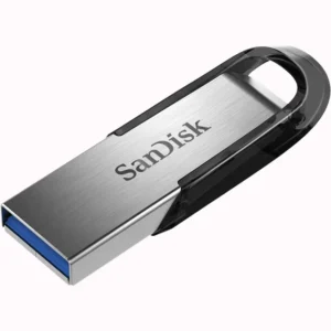 זיכרון נייד SanDisk Ultra Flair USB 3.0 (CZ73) – גוף מתכת, מחבר USB-A
