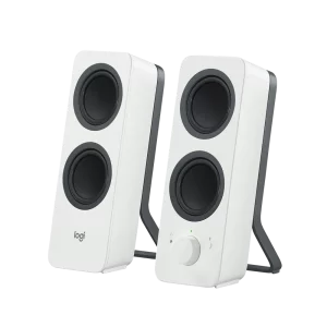 רמקולים סטריאו Bluetooth למחשב Logitech Z207 לבן – זוג רמקולים 2.0