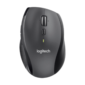 עכבר אלחוטי Logitech Marathon M705 עם מקלט USB (2.4GHz), עיצוב ארגונומי לימין