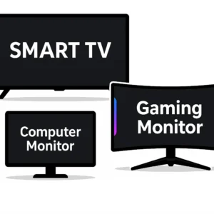 🖥️ מסכי מחשב וטלוויזיה