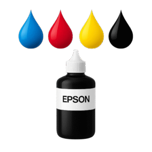 🧴 Epson – בקבוקי מילוי דיו (כולל 🔵 Cyan │ 🔴 Magenta │ 🟡 Yellow │ ⚫ Black)