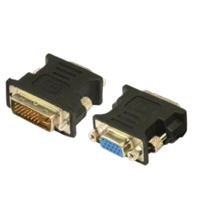 מתאם DVI ל־VGA אנלוגי – חיבור וידאו למחשבים ומסכים ישנים