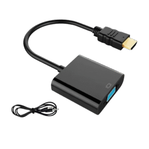 מתאם HDMI ל־VGA עם יציאת שמע אנלוגית 3.5 מ"מ
