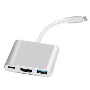 מתאם Type-C רב-תכליתי – HDMI + USB + PD