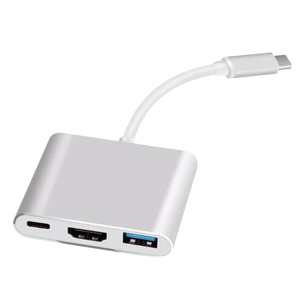 מתאם Type-C רב-תכליתי – HDMI + USB + PD