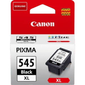 ראש דיו שחור מקורי Canon PG-545XL – גרסת XL לתפוקה גבוהה והדפסה חדה במיוחד.