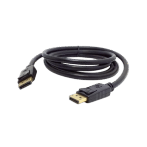 כבל DisplayPort (DP) זכר–זכר איכותי להעברת וידאו מהמחשב למסך