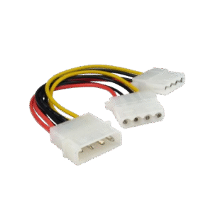 מפצל Molex כפול – חיבור אחד לשתי יציאות