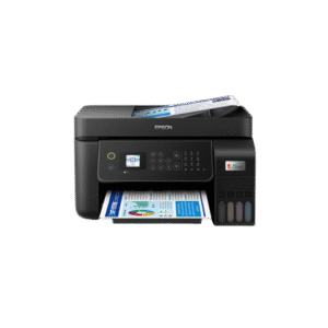 מדפסת Epson EcoTank L5290 שחורה – מדפסת משולבת צבעונית עם פקס ו־Wi-Fi