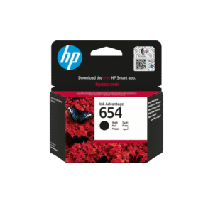 HP 654 Black – ראש דיו מקורי שחור‎
