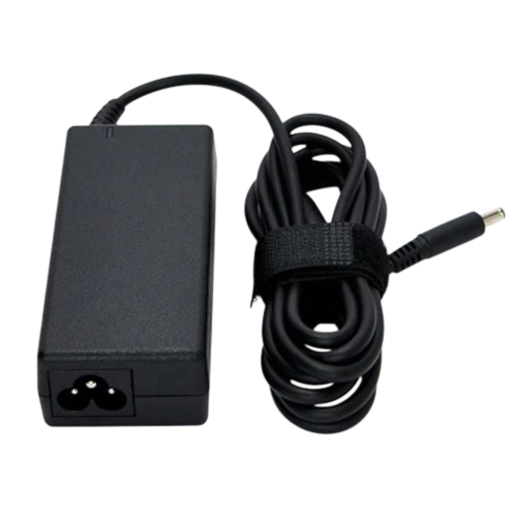מטען מקורי למחשב נייד Dell 65W (4.5×3.0 מ״מ) עם תקע כחול