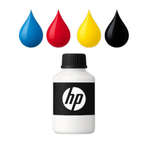 🧴 HP – בקבוקי מילוי דיו (כולל 🔵 Cyan │ 🔴 Magenta │ 🟡 Yellow │ ⚫ Black)