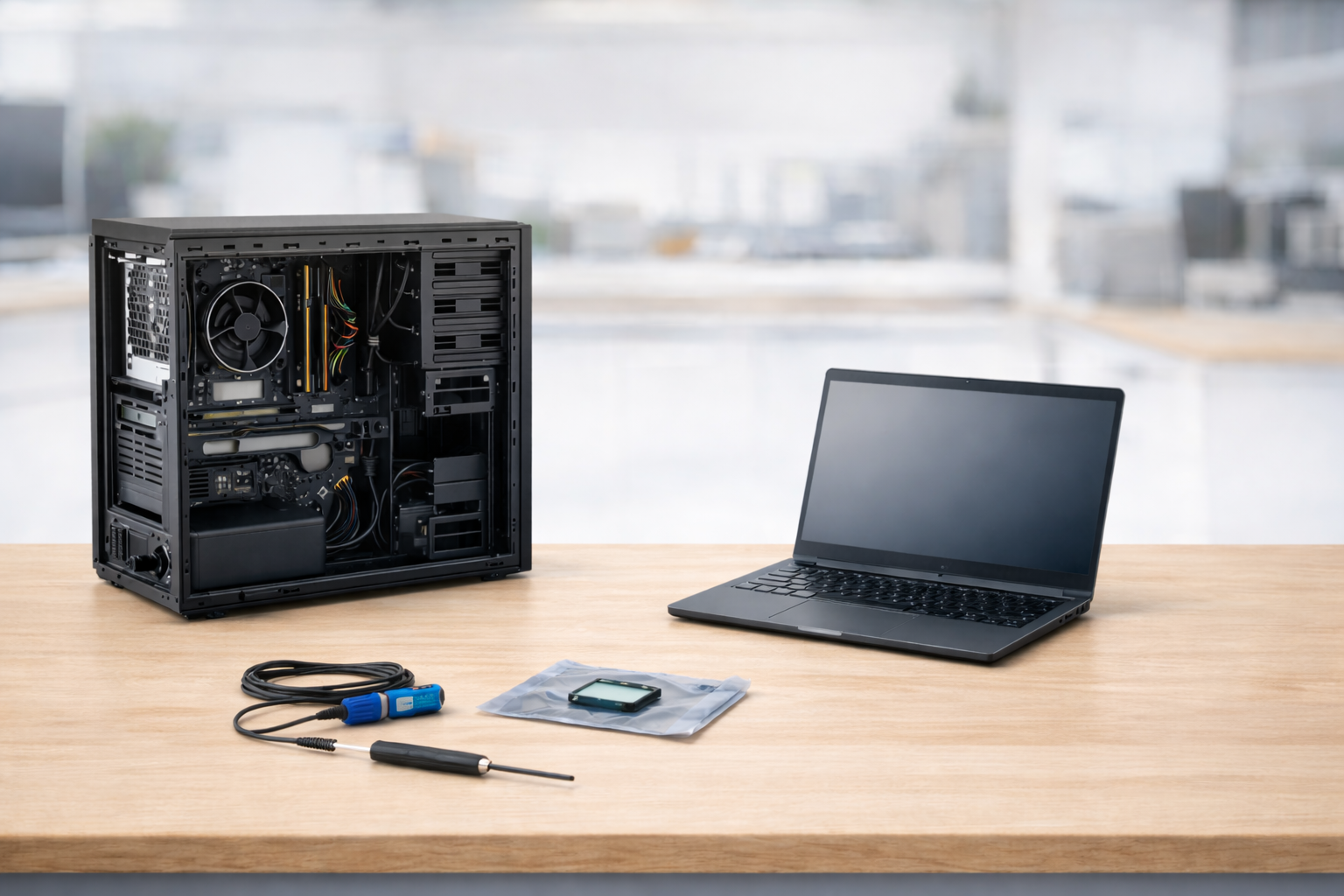 שירותי מעבדה והשבחת מחשבים