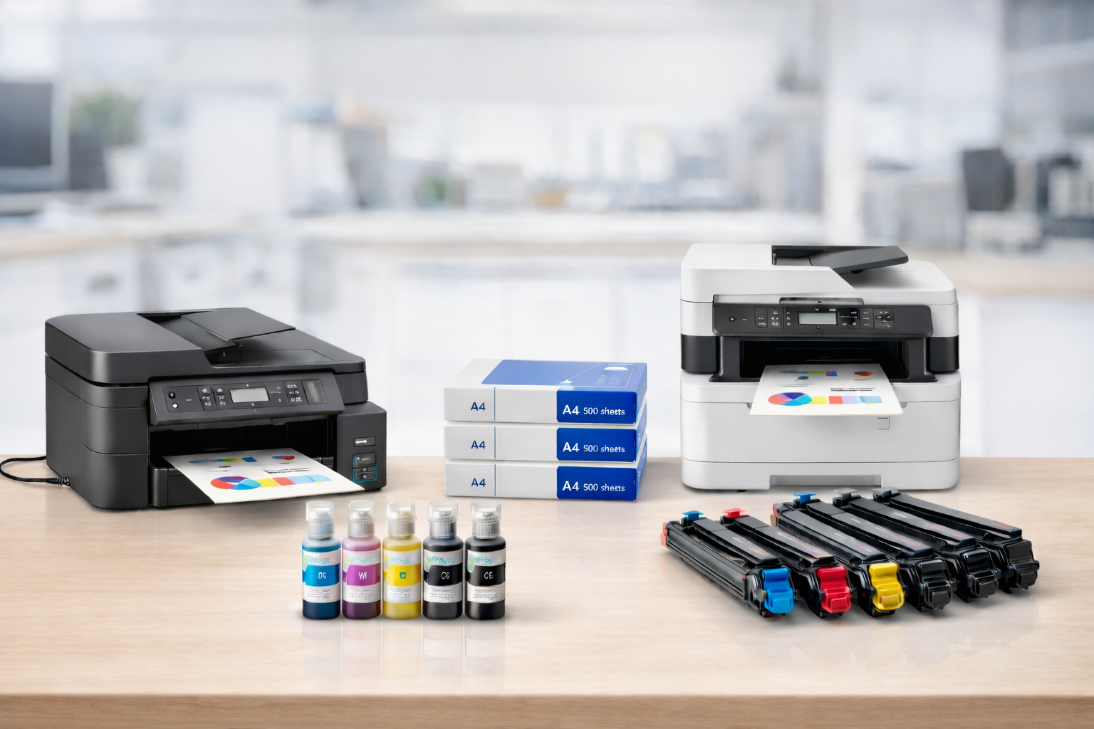 פתרונות הדפסה וציוד מתכלה למדפסות