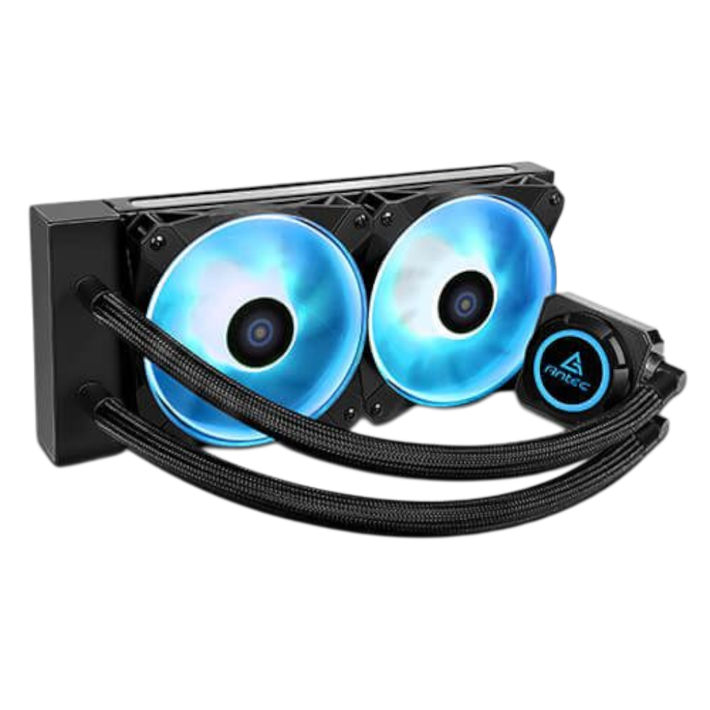 קירור מים למעבד Antec K240 RGB עם תאורה תכלת