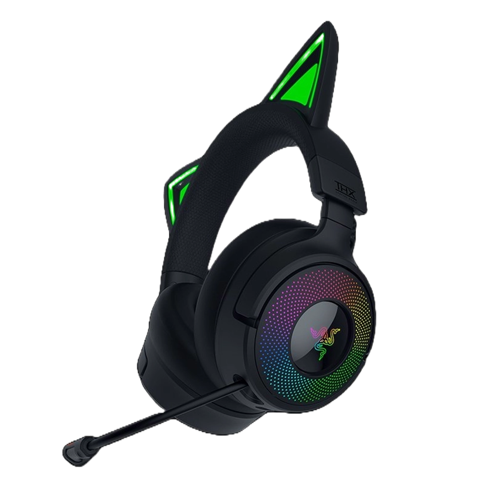 Razer Kraken Kitty V3 Pro Wireless Black RGB Gaming Headset
