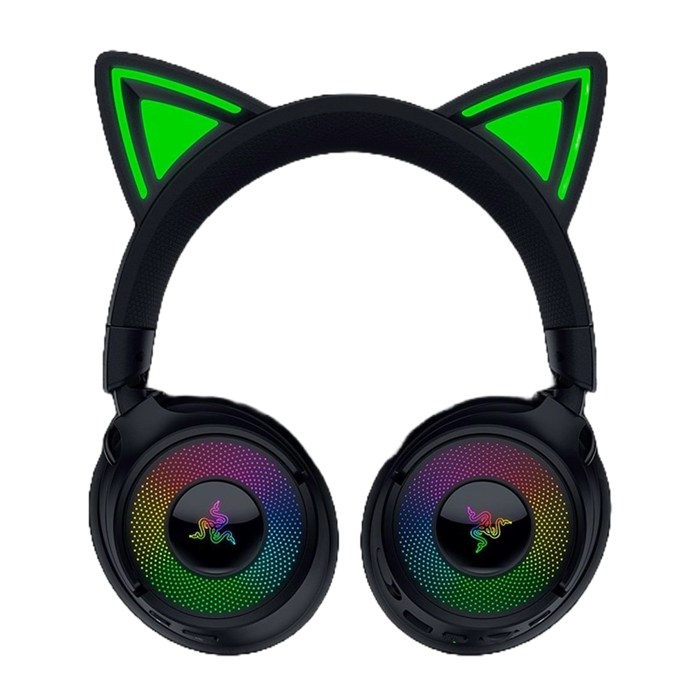 Razer Kraken Kitty V3 Pro Wireless Black Front View