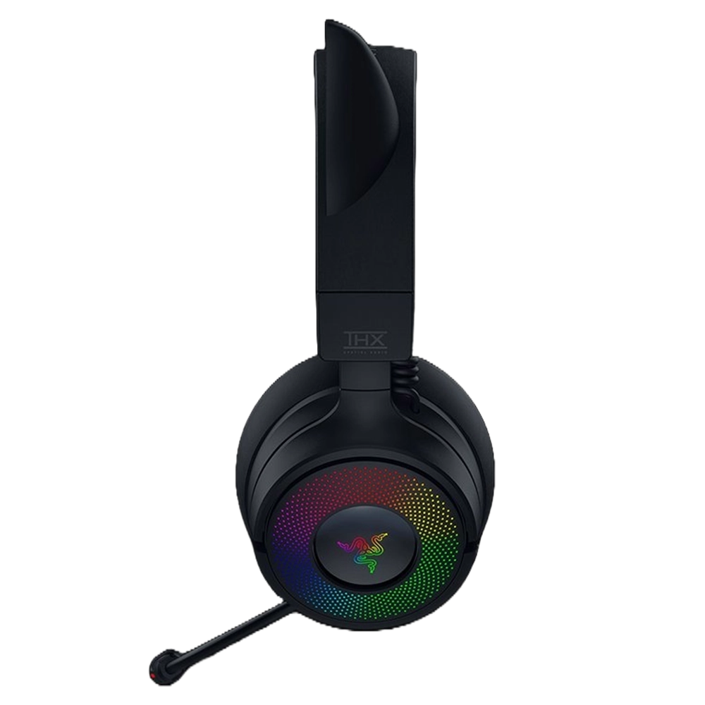 Razer Kraken Kitty V3 Pro Wireless Black Vertical View