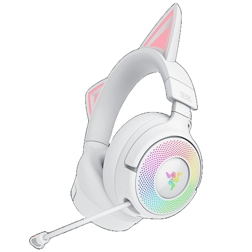 Razer Kraken Kitty V3 Pro Wireless White RGB Gaming Headset