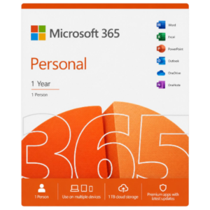 Microsoft 365 Personal 1 year digital subscription