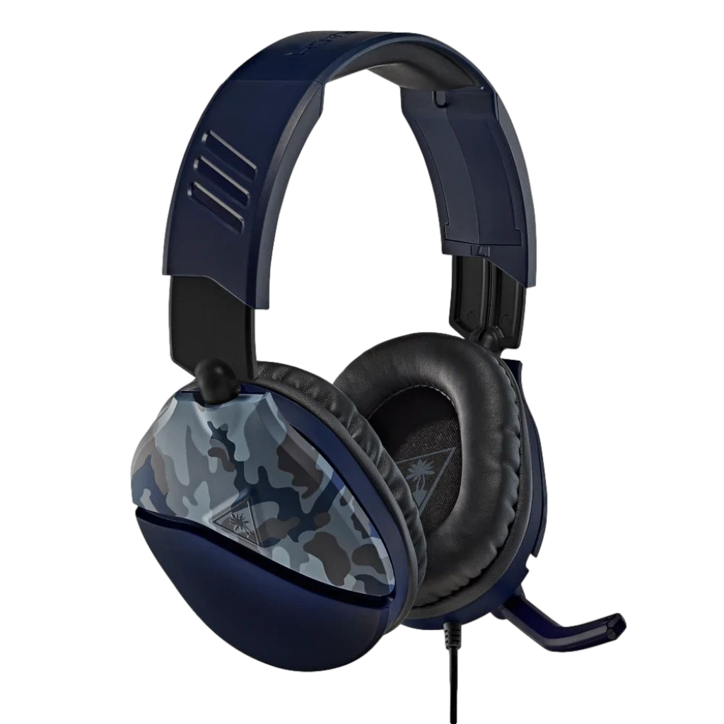 אוזניות Turtle Beach Recon 70 Blue Camo עם מיקרופון מתקפל