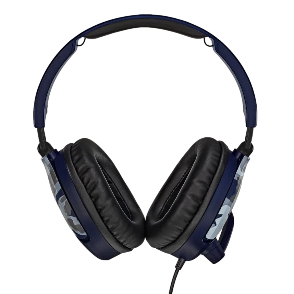 אוזניות Turtle Beach Recon 70 Blue Camo מבט קדמי פנימי
