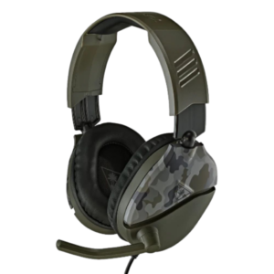 אוזניות גיימינג Turtle Beach Recon 70 Green Camo מבט קדמי אלכסוני