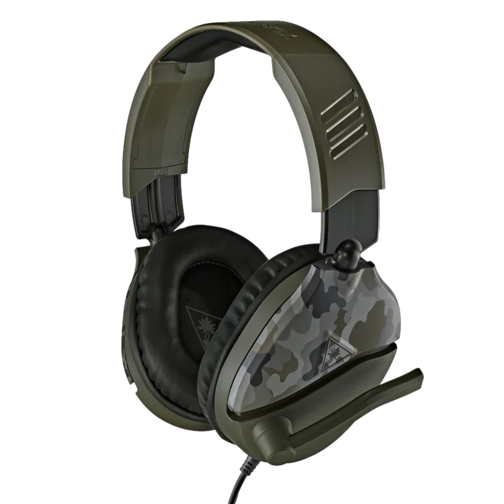 אוזניות גיימינג Turtle Beach Recon 70 Green Camo מבט אלכסוני נוסף