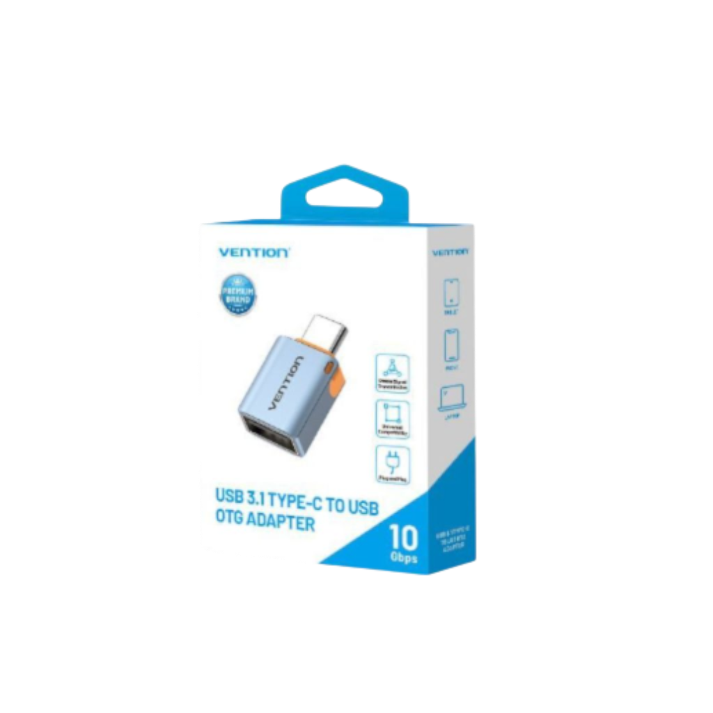 אריזת מתאם Vention USB-C to USB-A 3.1 OTG Adapter 10Gbps