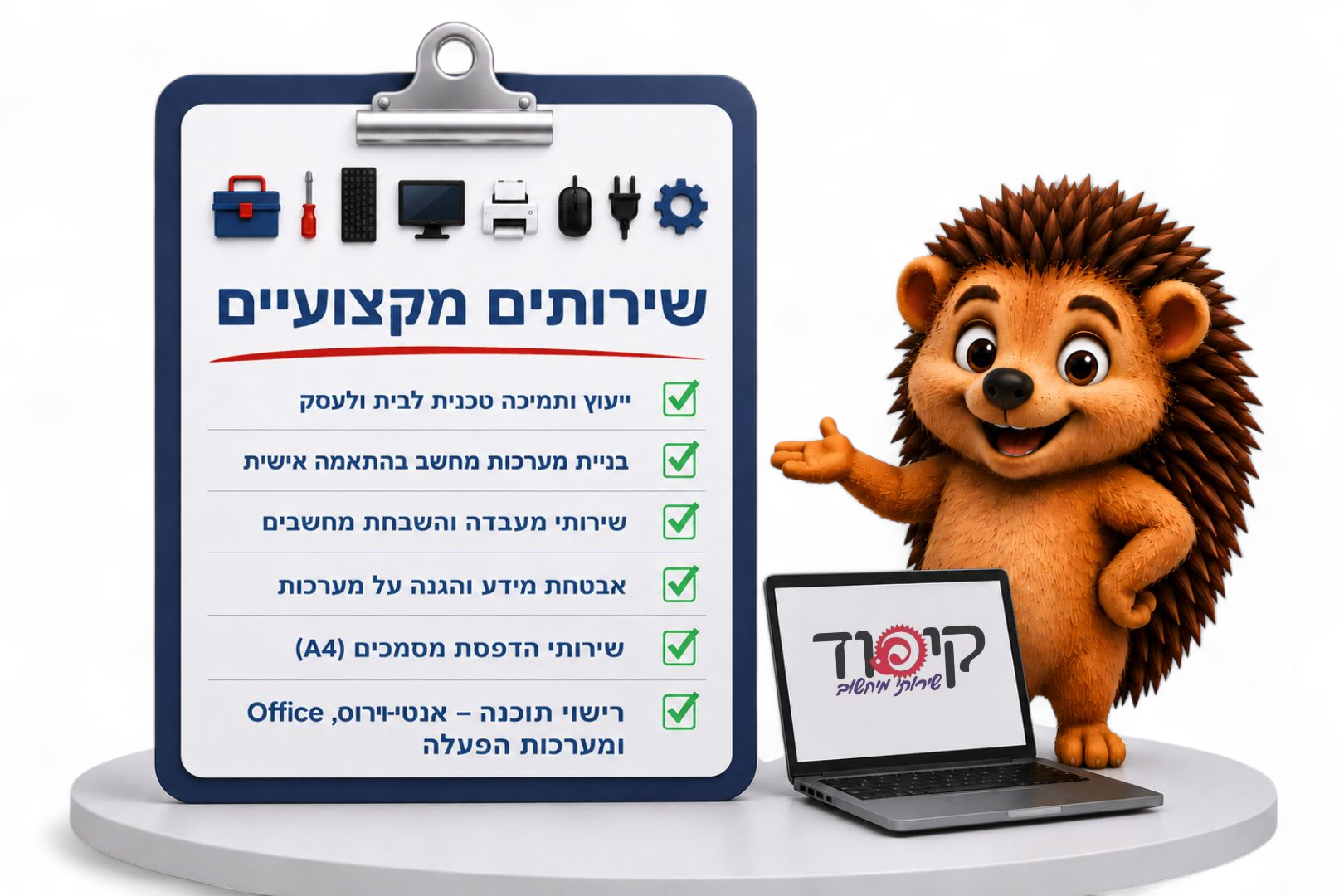 שירותים מקצועיים – קיפוד שירותי מיחשוב