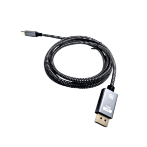 כבל USB-C ל-DisplayPort 8K@60Hz באורך 1.8 מטר Gold Touch