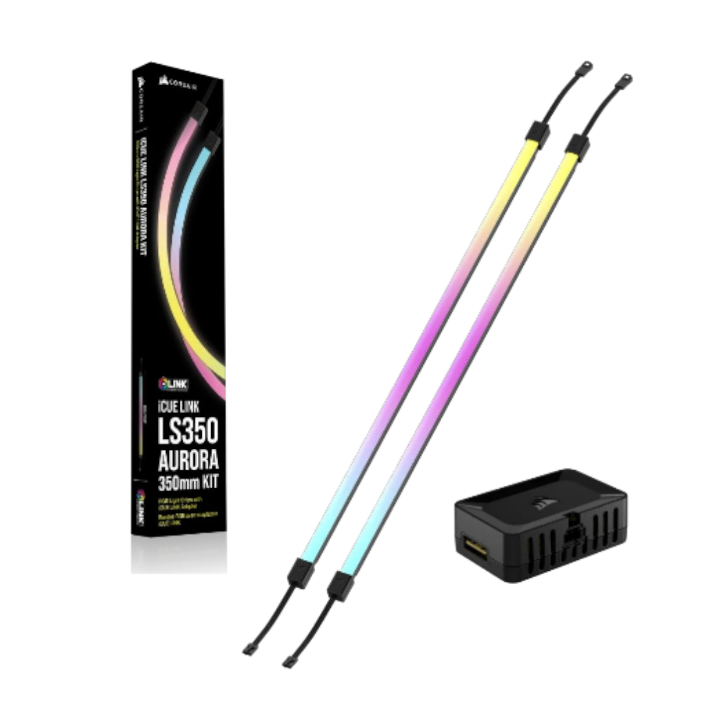 CORSAIR iCUE LINK LS350 Aurora RGB Light Strips Kit CL-9011135-WW