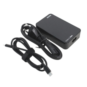 מטען USB-C אוניברסלי 100W כולל כבל חשמל וכבל USB-C מבית EZCOOL