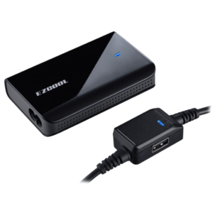 EZCOOL AD-880 90W – מטען/ספק כוח אוניברסלי עם 14 מתאמים ו־USB– מבט צד