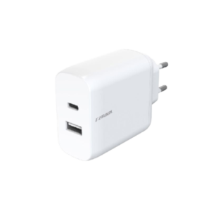 מטען קיר EZcool AD-718-65W USB-C PD ו-USB-A בהספק 65W