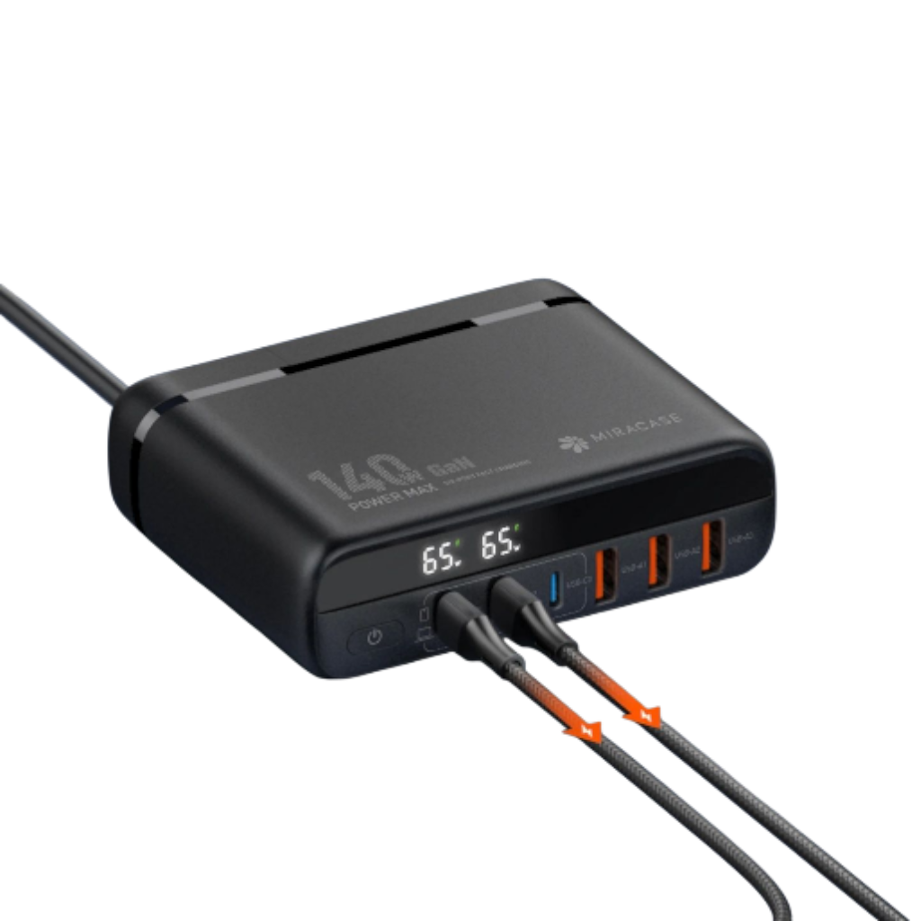Miracase MWC140W charging multiple devices