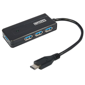 רכזת USB-C עם 4 יציאות USB 3.1 מבית ST-LAB דגם ST-U-1251