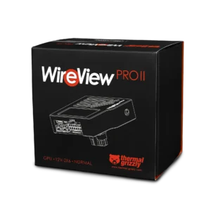 📊 ניטור חכם לכרטיס מסך – חיבור רגיל | Thermal Grizzly WireView Pro II Normal Edition