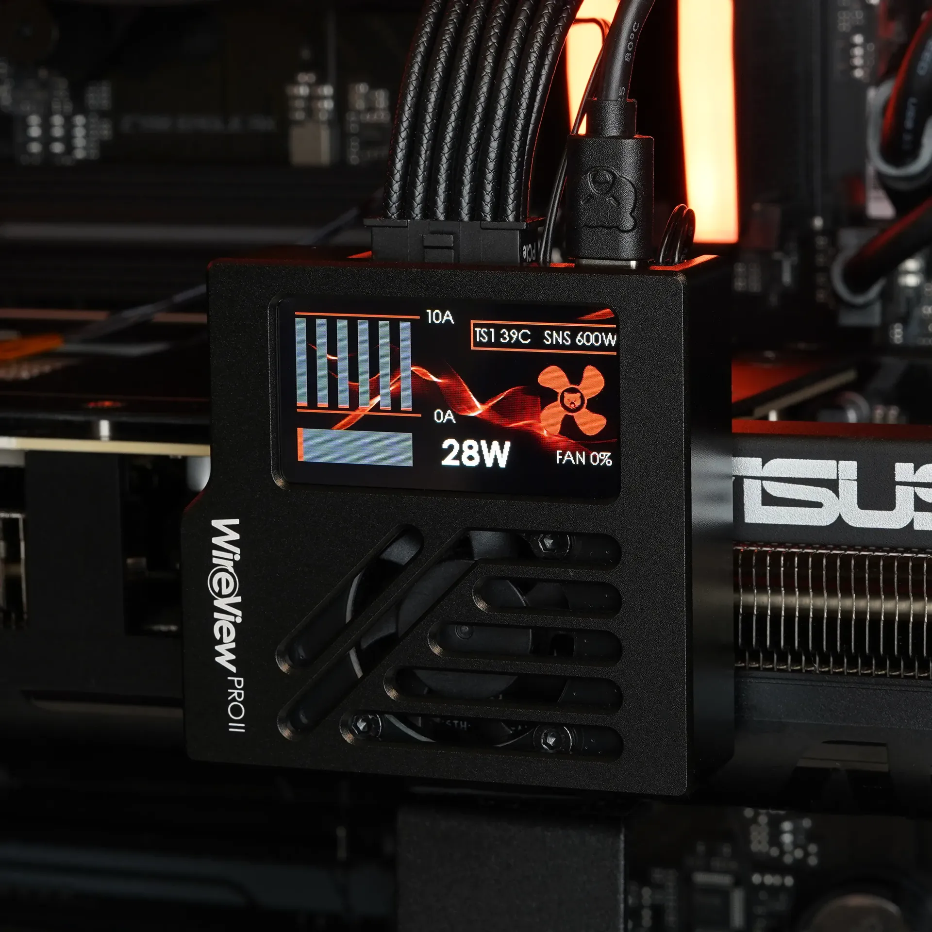 Thermal Grizzly WireView Pro II GPU 12V-2x6 Normal Edition Black โ ืชืฆืืืช ืืชืงื ื