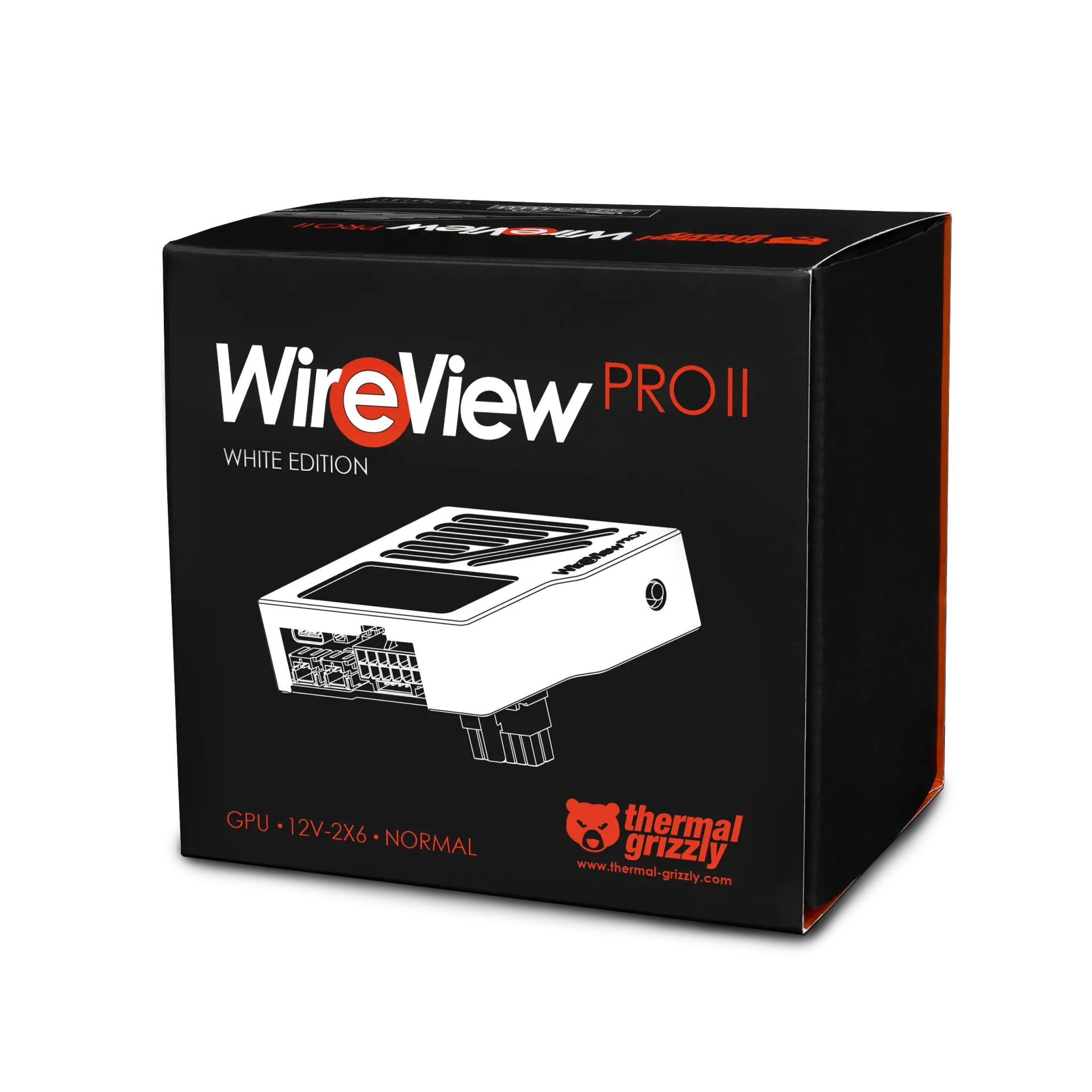Thermal Grizzly WireView Pro II GPU 12V-2x6 Normal Edition White โ ืืจืืืช ืืืฆืจ
