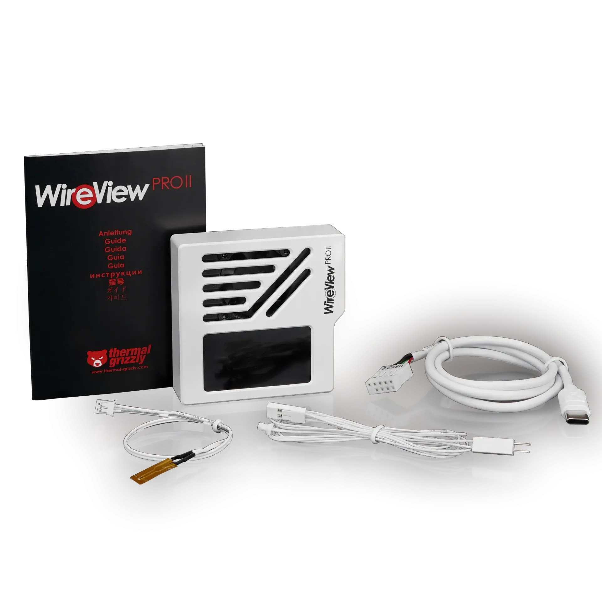 Thermal Grizzly WireView Pro II GPU 12V-2x6 Normal Edition White โ ืชืืืืช ืืืจืืื
