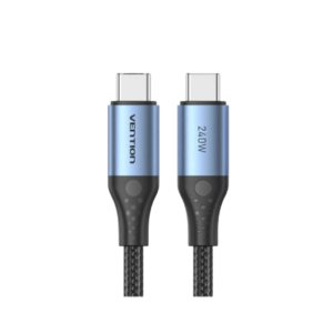 כבל USB4 Type-C to Type-C 240W 40Gbps מבית Vention – מחברי אלומיניום
