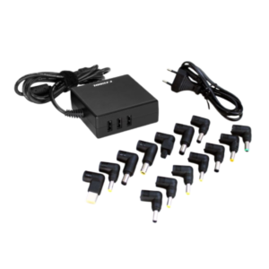 מטען אוניברסלי למחשב נייד EZCOOL AD-805 90W עם 14 מתאמים וכבל חשמל