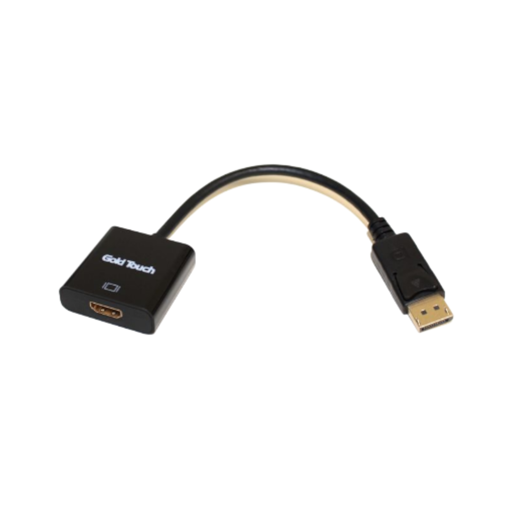 ืืชืื Gold Touch DisplayPort ืืืจ ื-HDMI ื ืงืื 4K 30Hz ืืื CH-DP-HDMI-4K30