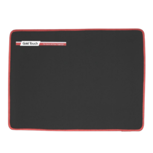 משטח לעכבר Gold Touch Professional XL Mouse Pad 32×24 ס"מ שחור עם מסגרת אדומה