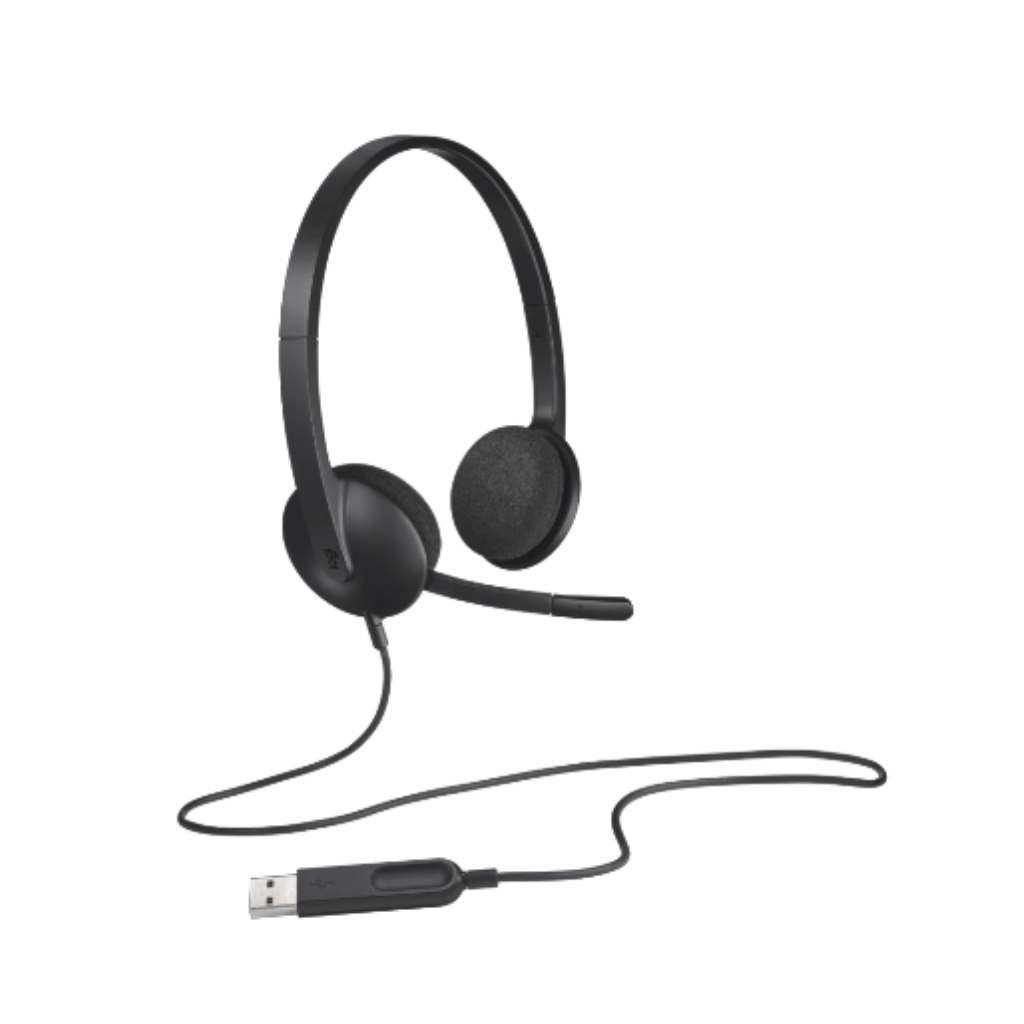 ืืืื ืืืช Logitech H340 ืขื ืืื ืืืืืืจ USB-A